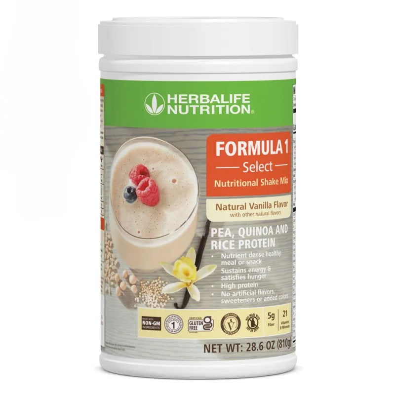 Herbalife Formula 1 Select (Suitable for Vegans): Natural Vanilla flavor